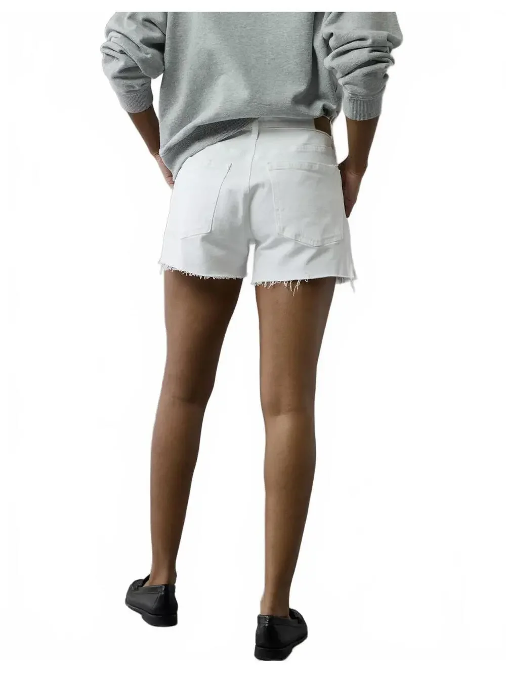 AE Stretch Low-Rise Ex-Boyfriend Denim Short American Eagle NWT White Size 2